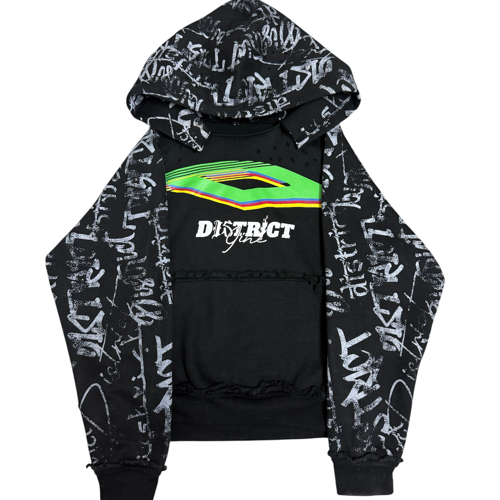TopShelf Graffiti Hoodie (Black)