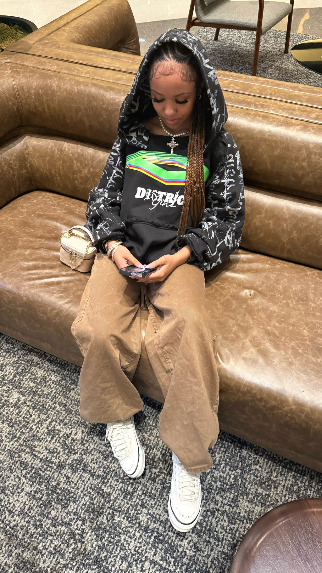 TopShelf Graffiti Hoodie (Black)